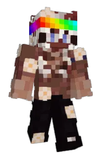 mikunaka Minecraft avatar full body