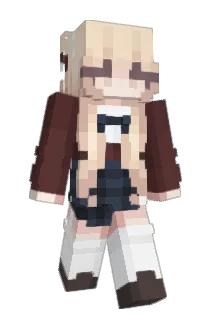 mileye Minecraft avatar full body