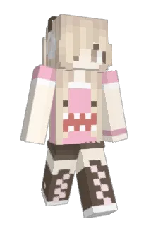 milk_cat10 Minecraft avatar full body