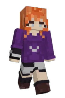 milkasito Minecraft avatar full body