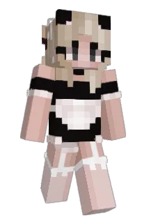 milkcree Minecraft avatar full body