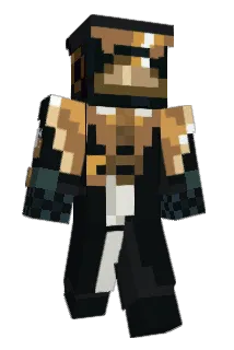 milkcrxwn Minecraft avatar full body