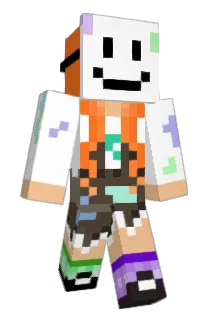 milkibones Minecraft avatar full body