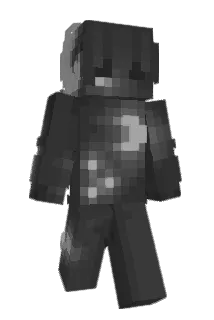 milkmaxxing Minecraft avatar full body