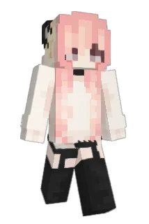 milkshakemiku Minecraft avatar full body
