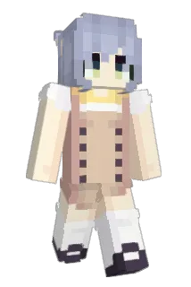 milksok Minecraft avatar full body