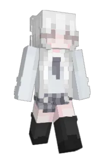 milksundae Minecraft avatar full body