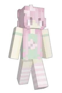 milkylucc Minecraft avatar full body