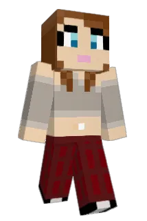 millaeeva Minecraft avatar full body