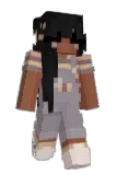 mimzipixi Minecraft avatar full body
