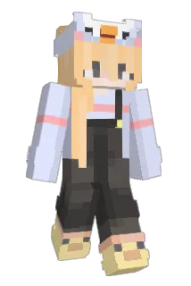 min_penguin Minecraft avatar full body