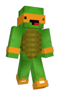 minashark Minecraft avatar full body
