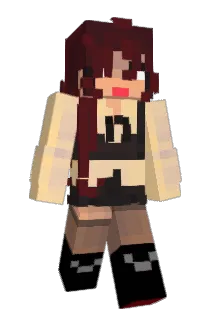 minaxamore Minecraft avatar full body