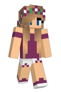 minergirlthetwo Minecraft avatar full body