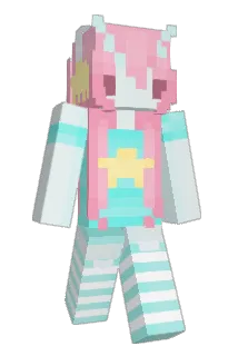 minhature Minecraft avatar full body