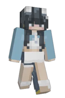 minhimal Minecraft avatar full body