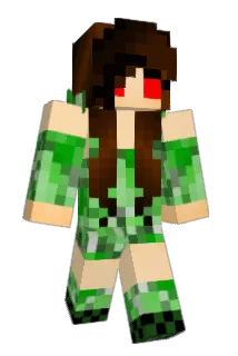 minhoca Minecraft avatar full body