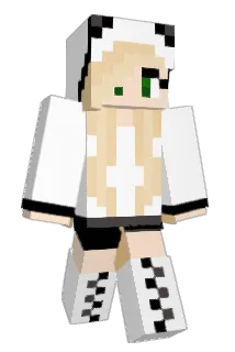 miniPandik Minecraft avatar full body