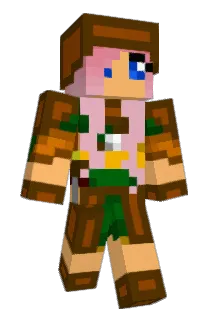 mini_mistletoe Minecraft avatar full body