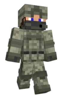 minicobain Minecraft avatar full body