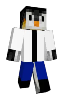 minipeguin Minecraft avatar full body