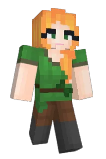 minty_ginger Minecraft avatar full body