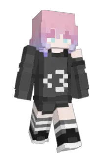 miodeqqq Minecraft avatar full body