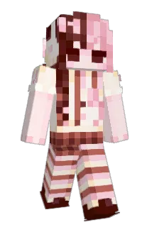 mischtral Minecraft avatar full body