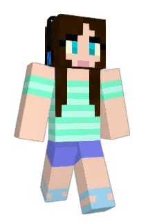 misschloe Minecraft avatar full body