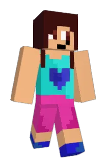 missmellisamall Minecraft avatar full body