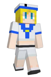 mitsunagi Minecraft avatar full body