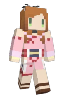 mitumushi Minecraft avatar full body