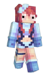 mizuume_ Minecraft avatar full body