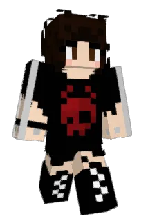 mk8 Minecraft avatar full body