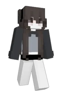 moanable Minecraft avatar full body