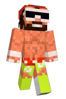 moistdennis Minecraft avatar full body