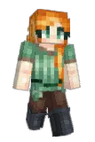 mommynator Minecraft avatar full body