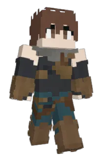 momoNing Minecraft avatar full body