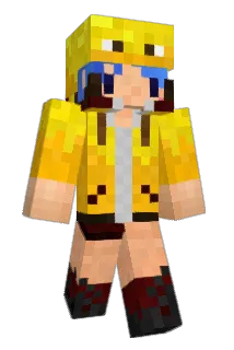 monchiaaaa Minecraft avatar full body
