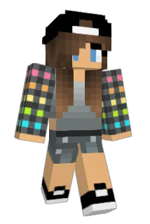 monika7 Minecraft avatar full body