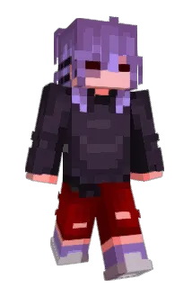 monikophobia Minecraft avatar full body