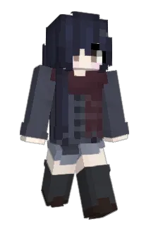 monkcom Minecraft avatar full body