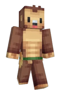 monkeymad Minecraft avatar full body