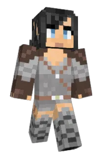 monochrome12 Minecraft avatar full body