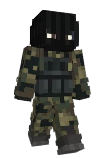 monterotor Minecraft avatar full body