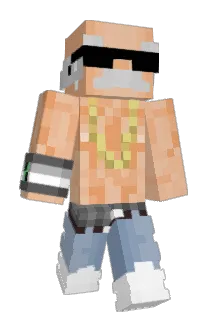 moonBiceps Minecraft avatar full body