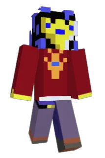 moopoking Minecraft avatar full body