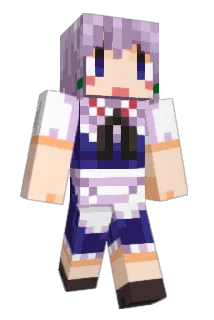 moronoide Minecraft avatar full body