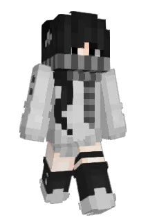 morrigna Minecraft avatar full body