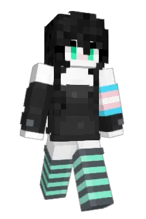 mousegirly Minecraft avatar full body